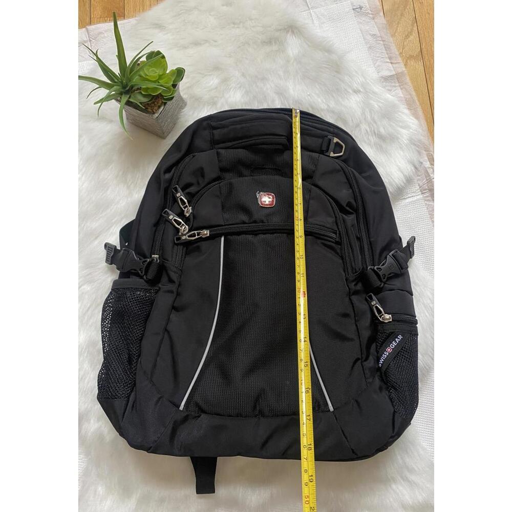 Swissgear Black Backpack With Multiple Compartmen… - image 4